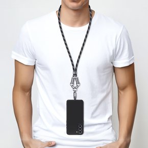 넥 스트랩 60W C to C 고속 충전 / 데이터 케이블 1.2m(블랙)