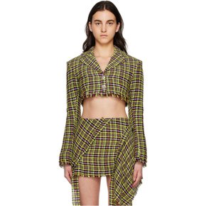 레이브 리뷰 블랙 로스 블레이저 SS2334 GREEN/BLACK CHECK