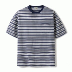 공용 멀티 스트라이프 반팔 티셔츠 / Multi Stripe T-Shirt_A WHRSE2533M