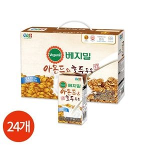 베지밀 아몬드 호두 두유 190ml x 24개