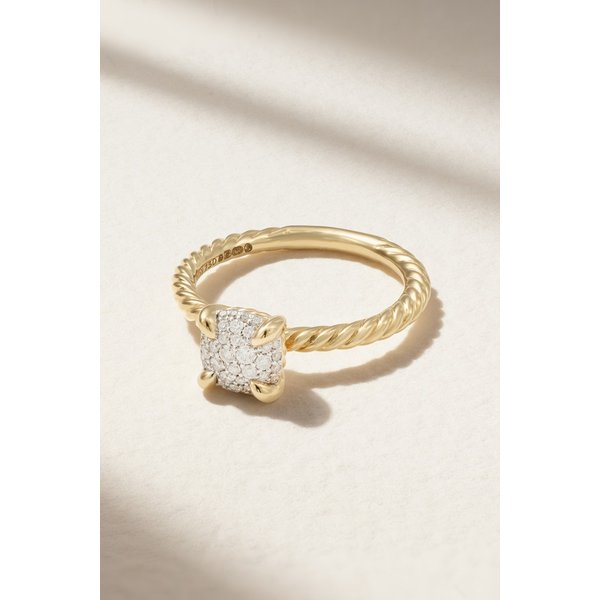 데이비드 율만 샤텔레인 18K 골드 다이아몬드 반지 1647597304486905