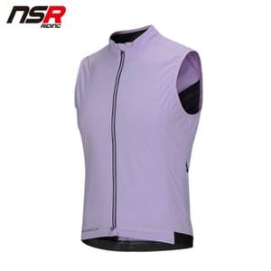 NSR 클럽 제퍼 방풍 질렛 남성 CLUB ZEPHYR WINDPROOF GILET MEN (투웨이 지퍼) 자전거용 바람막이 베스트 쪼끼