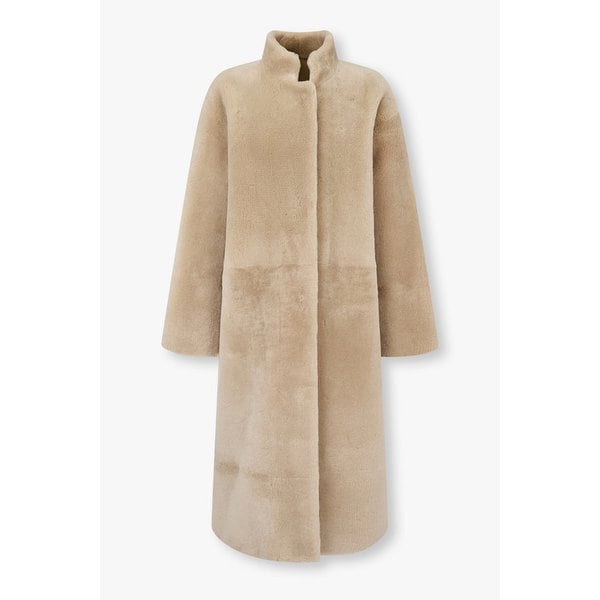 롱 시어링 무스탕 코트 IA15474020103