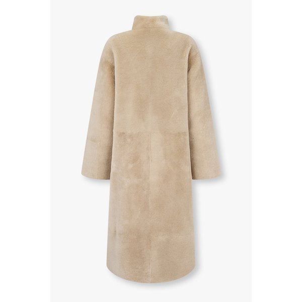 롱 시어링 무스탕 코트 IA15474020103