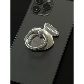 Vase phone grip ring