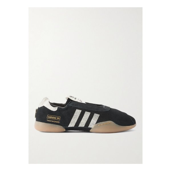 송 포 더 뮤트 태권도 메이 스웨이드 스니커즈 블랙 46376663162987864