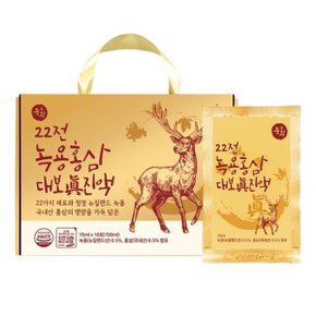 동광 녹용 홍삼대보 진액 70ml X 10포 22가지 원료