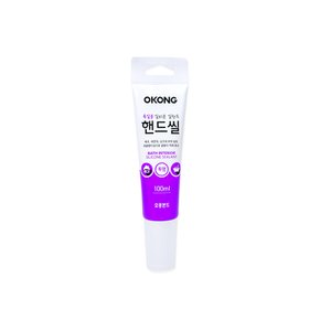 오공 욕실용 핸드씰 벌크(100ml 투명)_1587 욕실용실리콘 타일보수 욕실보수 메꿈씰