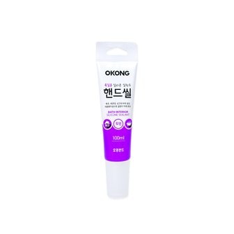  오공 욕실용 핸드씰 벌크(100ml 투명)_1587 욕실용실리콘 타일보수 욕실보수 메꿈씰