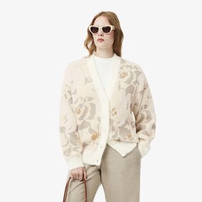 [시흥점] 여성 플라워 자카드 인타샤 가디건 AF2580-54N