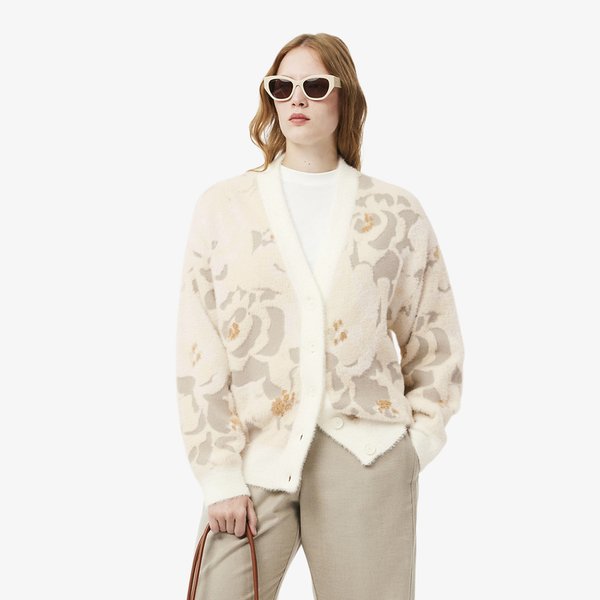 [시흥점] 여성 플라워 자카드 인타샤 가디건 AF2580-54N