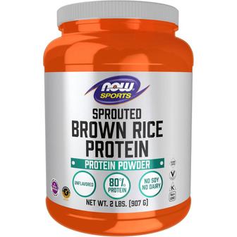  해외배송 NOW Sports 나우스포츠 스포츠 브라운 라이스 프로틴 파우더 907g