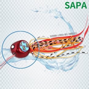 싸파 유동식 타이라바 헤드 60g/참돔 돔 광어 우럭 바다낚시 선상낚시