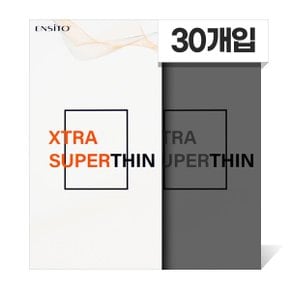 엔시토 엑스트라 슈퍼씬 얇은 리얼 극초박형 콘돔 30P