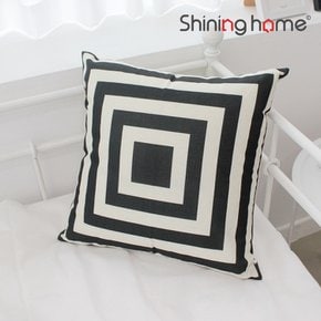 러프 소파 쿠션(솜포함) 45x45 북유럽의겨울 H 2P