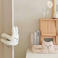 모서리보호 토끼 곰 인형 문 손끼임방지 도어스토퍼