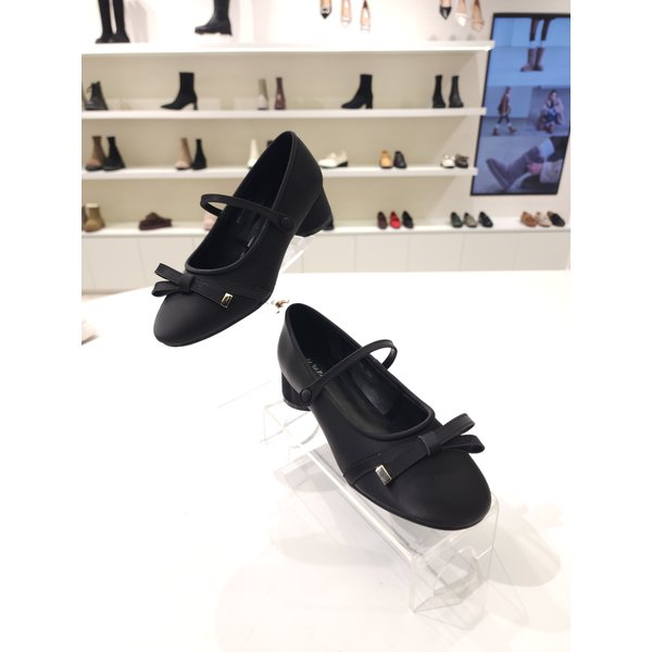 [부산점] [바바라] 3cm 메리제인 리본 펌프스 BBJ116