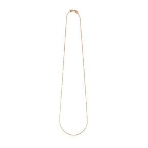 루메 로즈 네크리스 38cm, Lume Rose Necklace 38cm, 14k rose gold