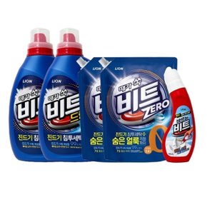 비트 제로 액체세제 드럼용 용기 2.4L + 파우치 2.L x2 + 바르는 비트 220ml