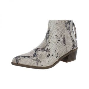 이스퀘어 3990513 Fergalicious by Fergie MALINDA Womens Faux Leather Casual Ankle Boots