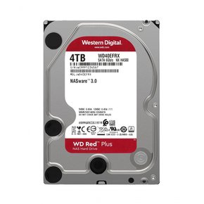 WD HDD 내장 하드 디스크 3.5인치 4TB WD 레드 WD40EFRX SATA3.0 5400rpm 64MB 3년 라이선스