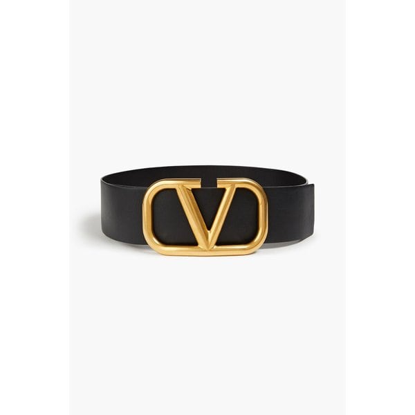 VLOGO leather belt 블랙 34344356237492789