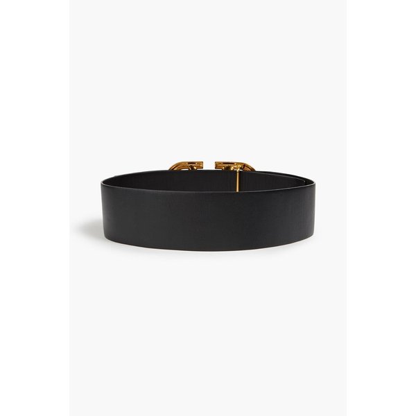 VLOGO leather belt 블랙 34344356237492789