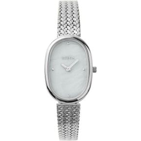 미국 브레다 여자 손목시계 Breda Womens Jane Tethered 스테인리스 스틸 and Mesh Bracelet 워