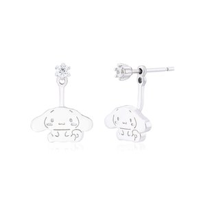 산리오 헬로키티주얼리 베이직컬렉션 시나모롤 실버 귀걸이 CNSE414