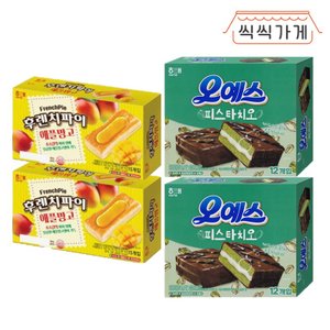 씩씩가게 후렌치파이 애플망고 192g x 2ea + 오예스 피스타치오 360g x 2ea