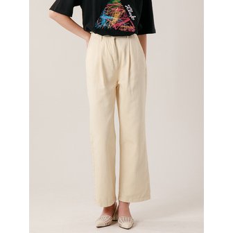 플라스크(FLASK) HIGH WAIST COTTON PANTS -IV