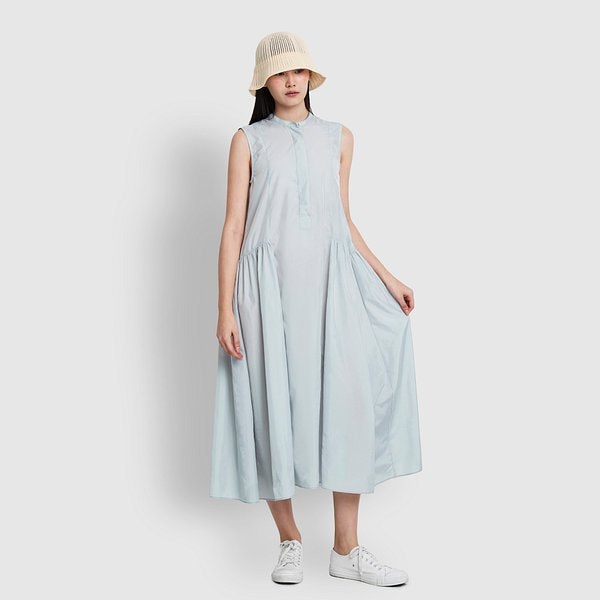 여 소프트 셔링 민소매 원피스 J1362010700BA