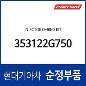 인젝터 오링 킷(가솔린) (353122G750) 그랜저HG, 그랜저IG, 벨로스터, 쏘나타LF, 아반떼, 엑센트, I30, I40, G70, 싼타페, 투싼 현대모비스부품몰