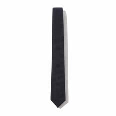 [imported fabric] navy texture slim tie_CAAIX24204NYX