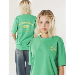 mars planet cool cotton T-shirt _Green