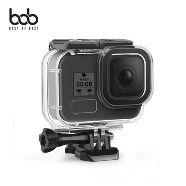 BOB 고프로 히어로12/11/10/9 블랙 스포츠 방수 클리어 투명 케이스 GoPro Hero12 Black IP68 60