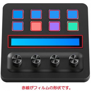 ClearView ELGATO Stream Deck + 키용 액정 보호 필름