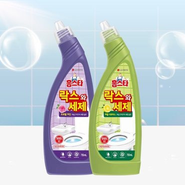 엘지생활건강 LG생활건강 홈스타 락스와 세제 750ml x 4개 (후로랄파인/허벌시트러스 택 1)