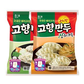 해태 [푸른들마켓] 고향만두+잡채 300gx2