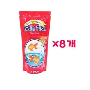 PSP 골드피쉬 금붕어 사료 100g X 8개 잉어 영양사료-W8A816A