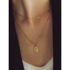 [단독]Coin Layered Necklace SET (2STYLE)_SE0152_SE0153