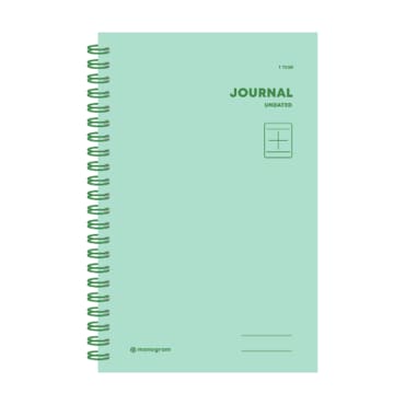  모노그램 monogram 만년 다이어리 journal undated 1년 Melodie Green 6.8 MG-51 [유진스토어]