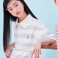 폴햄키즈 쿨텐션카라스트라이프반팔티PKE2TT2460BL