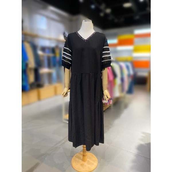 [여주점] 니트 소매 원피스 (BAOPA7631)