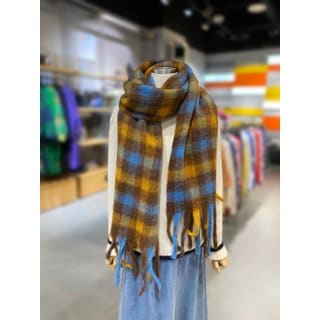 베네통 [여주점] 볼드 체크 머플러 (BCMF56361)