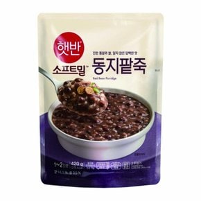 소프트밀 동지팥죽 420g 9개