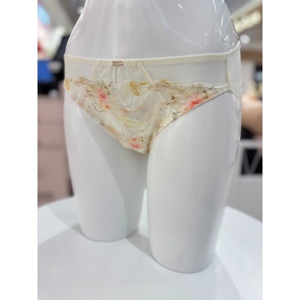 [여주점] 25SS메인 봄광고 세트 삼각 백레이스 빅사이즈 팬티 [VPT0995A] CR