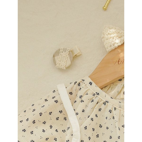 센치하고 귀엽잖아 - 단추 레이스 집게핀 (1ea)