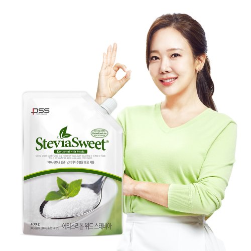 펄세스 당제로 설탕 스테비아 스위트 400g x 2개