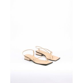 Aida Sandals Leather Beige